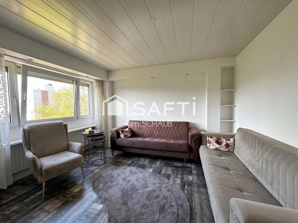 Appartement 4 pièces de 84 m² avec ascenseur – Saint-Louis centre