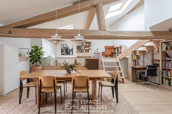 Maison fin XIXe au charme ancien et à l’agencement singulier