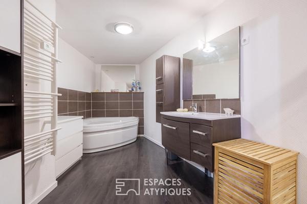 Maison fin XIXe au charme ancien et à l’agencement singulier