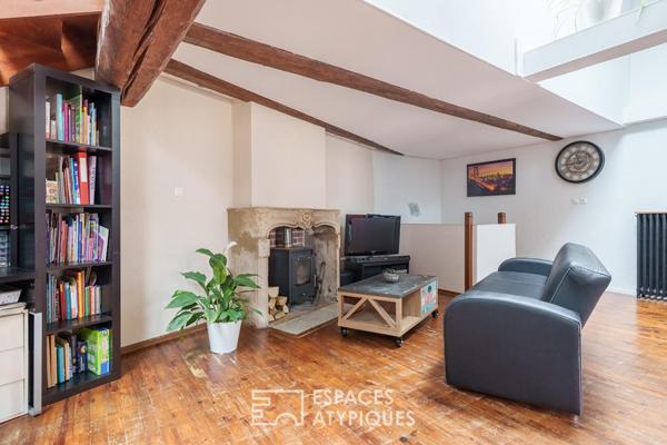 Maison fin XIXe au charme ancien et à l’agencement singulier