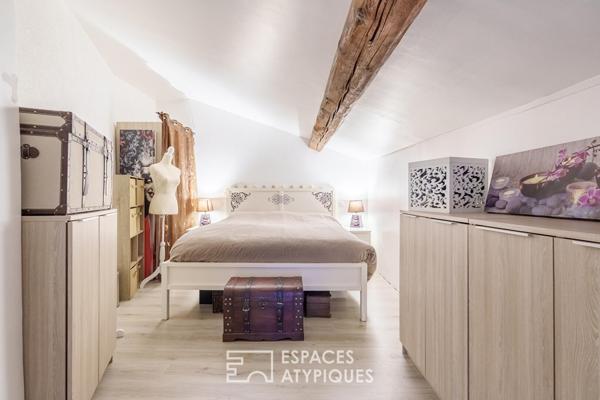 Maison fin XIXe au charme ancien et à l’agencement singulier