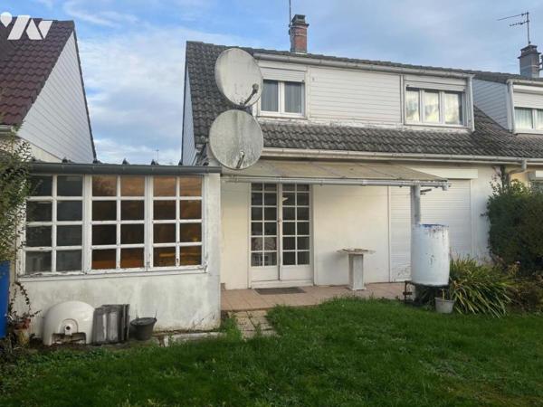Maison avec 3 chambres, garage, jardin