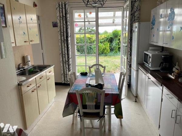 Maison avec 3 chambres, garage, jardin