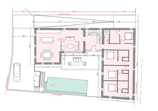 Gargas (84400) ROUSSILLON /GARGAS terrain de 7300 m2 avec permis de 450 m2 purgé