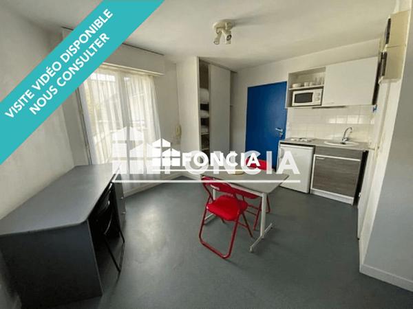 Location Studio meublé 19.13 m² - 15 RUE PITRE CHEVALIER Nantes 44000
