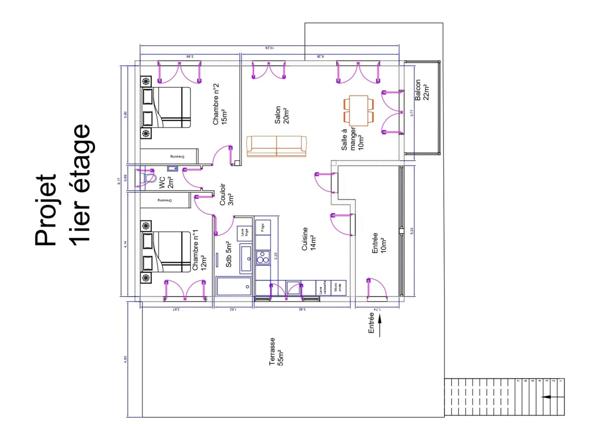 Appartement à vendre 3 pièces SAINT LAURENT DU VAR (06)