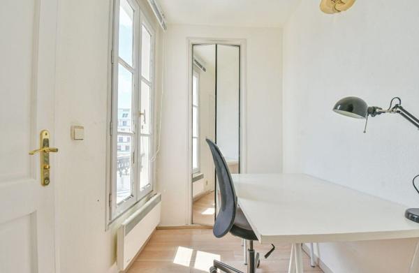 Rue Cler! Idéal pied-à-terre ou 1er achat: studio avec coin bureau 23.5 m2