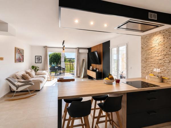 Villa 4 Pièces de plain-pied avec vue dégagée sur les champs – Beauvoisin(30)