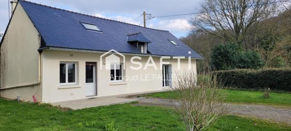 Campagne, au calme, 1500 m² de terrain, 3 chambres