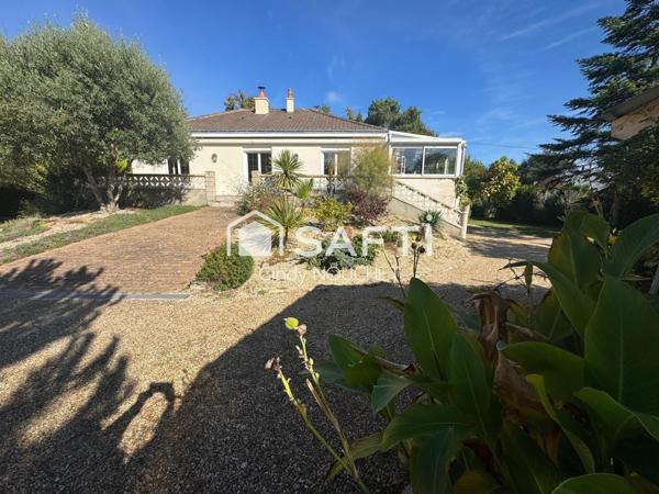 Maison coup de coeur : confort, espace, luminosité et tranquillité.