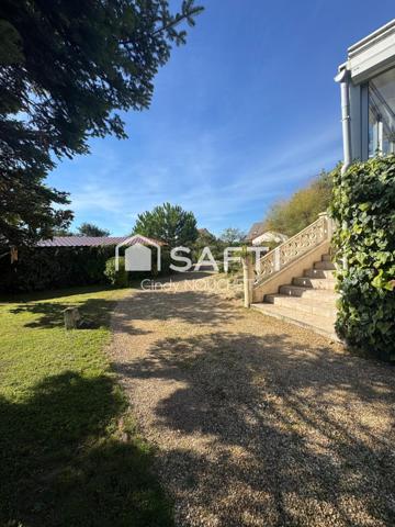 Maison coup de coeur : confort, espace, luminosité et tranquillité.