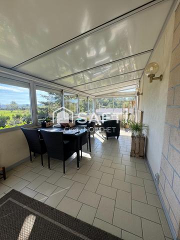 Maison coup de coeur : confort, espace, luminosité et tranquillité.