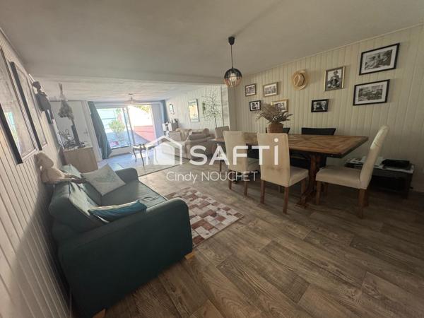 Maison coup de coeur : confort, espace, luminosité et tranquillité.