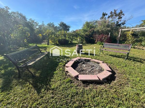 Maison coup de coeur : confort, espace, luminosité et tranquillité.