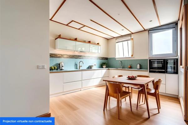 Gare Sud – Plateau de 50 m² à aménager en T3 + parking privatif