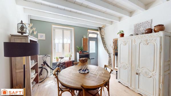 Maison de ville  avec jardin