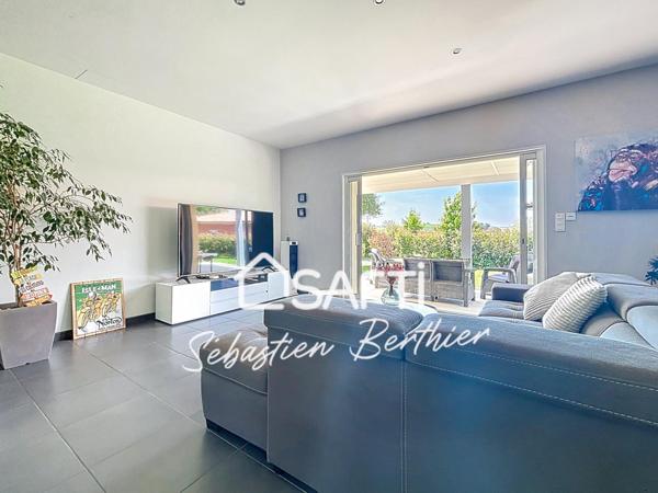 Villa Plain pied - 4 chambres - 5 min Lavaur – Garage et bureau- Piscinable