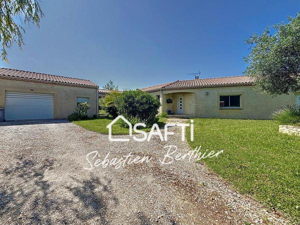 Villa Plain pied - 4 chambres - 5 min Lavaur – Garage et bureau- Piscinable