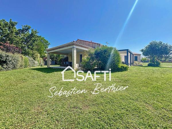 Villa Plain pied - 4 chambres - 5 min Lavaur – Garage et bureau- Piscinable