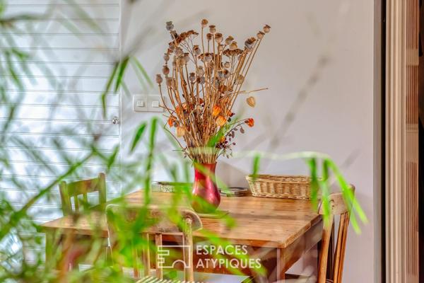 Une maison de campagne au coeur de la ville