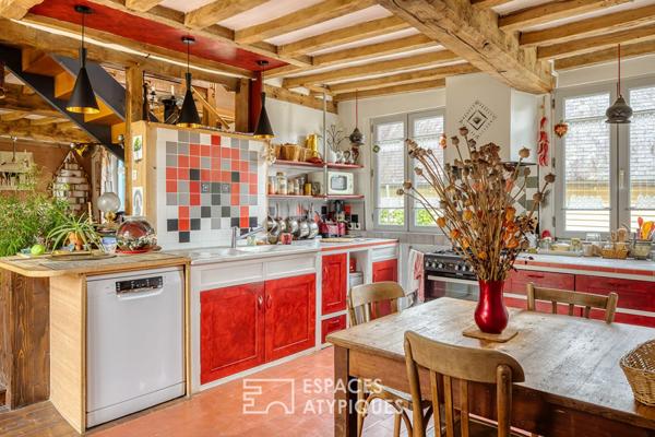 Une maison de campagne au coeur de la ville