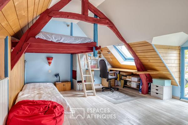 Une maison de campagne au coeur de la ville