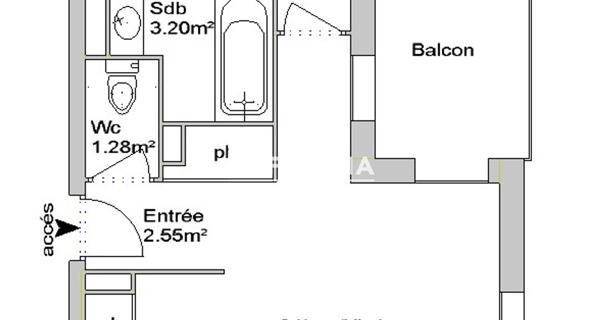 Location Appartement 2 pièces 37.43 m² - Grenade 31330