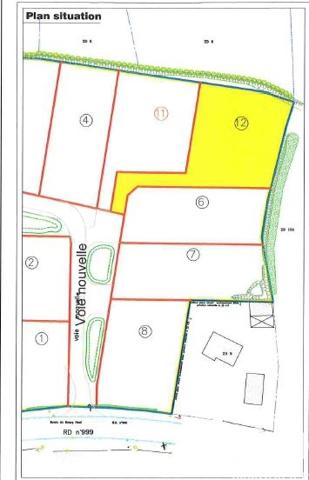 Terrain à vendre 1 281 m² Chérencé-le-Héron