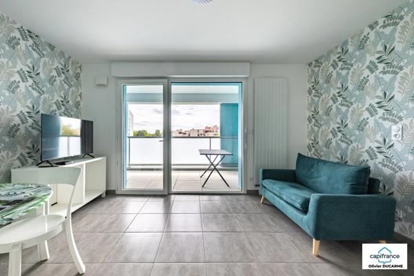 Appartement à vendre 2 pièces QUETIGNY (21) de 40 m² avec balcon de 7 m² et place de parking dans résidence de 2023
