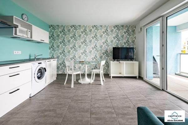 Appartement à vendre 2 pièces QUETIGNY (21) de 40 m² avec balcon de 7 m² et place de parking dans résidence de 2023