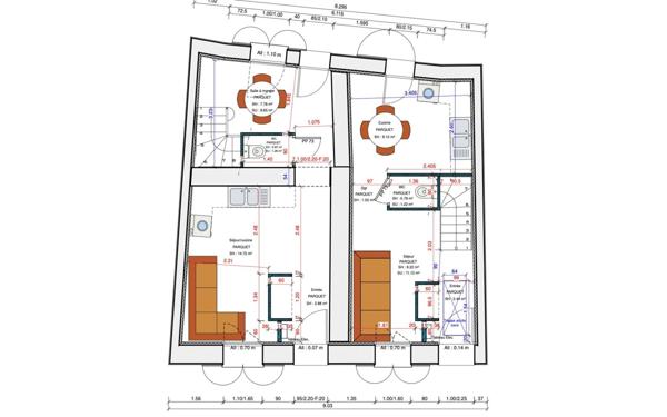 Maison à vendre    3 pièces •  Saint-Jean-de-Bournay