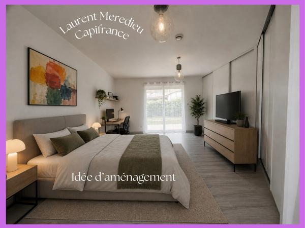 Maison de plain-pied 130 m² – 5 chambres – Secteur recherché et paisible