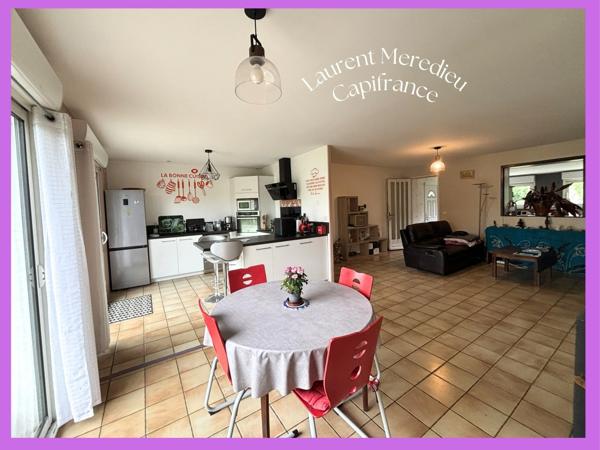Maison de plain-pied 130 m² – 5 chambres – Secteur recherché et paisible