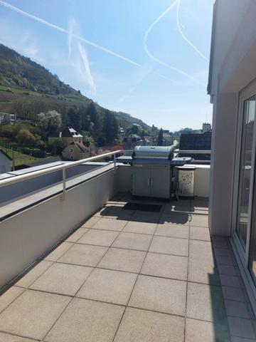 🏡 À VENDRE – Duplex Inversé de 91 m² à Guebwiller avec Immense Terrasse, Vue sur les Vignes, Garage Double et Cave