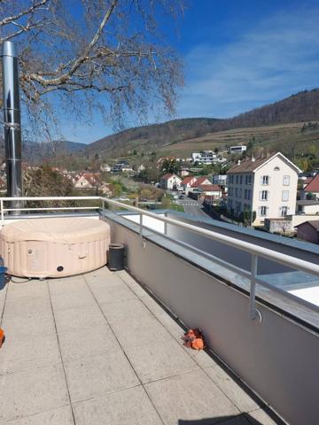 🏡 À VENDRE – Duplex Inversé de 91 m² à Guebwiller avec Immense Terrasse, Vue sur les Vignes, Garage Double et Cave