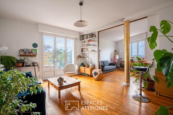 Appartement dernier étage entre St Donatien et les bords de l’Erdre