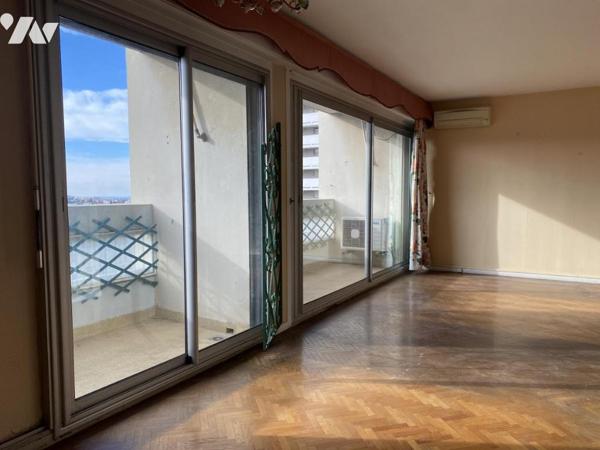 APPARTEMENT T3/4, 83 M², 3 BALCONS, UNE CAVE.