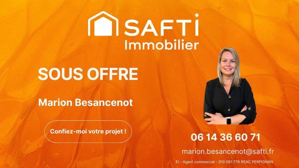 Maison T4 semi plain pied 92m² à rafraichir