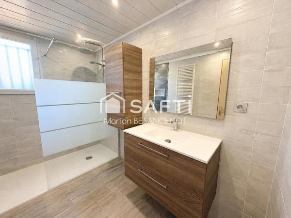 Maison T4 semi plain pied 92m² à rafraichir