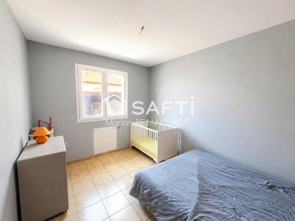 Maison T4 semi plain pied 92m² à rafraichir