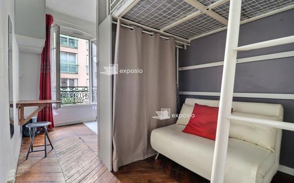 Appartement à vendre    1 pièce • 11,89 m2 Paris 19