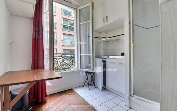 Appartement à vendre    1 pièce • 11,89 m2 Paris 19