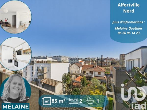Appartement 4 pièces de 85 m² à Alfortville (94140)