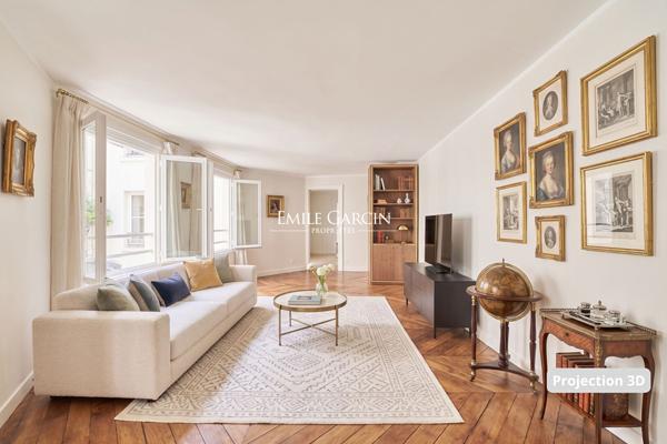 A VENDRE - Appartement Paris - 75001 - Place des Victoires - Palais Royal - 2 pièces - 1 chambre - 50 m²