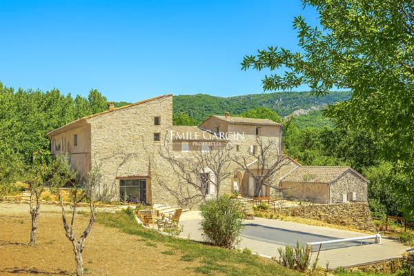 A vendre - Propriété de Charme - Aux Portes de la Provence - Havre de Paix et Nature Préservée