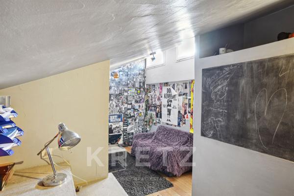 Loft comme une maison avec terrasse