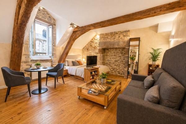 vannes saint-patern appartement studio dans un immeuble d’exception
