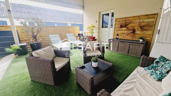 Belle propriété atypique - 2 logements proches plages et commodités - 5 chambres - Terrain 411m2