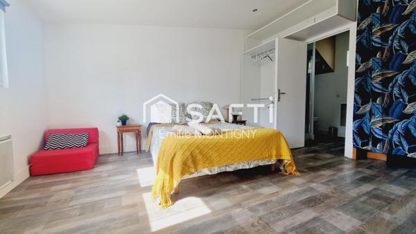 Belle propriété atypique - 2 logements proches plages et commodités - 5 chambres - Terrain 411m2