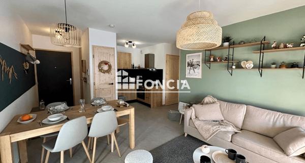 À vendre Appartement 3 pièces 49.54 m² - Les Avanchers-valmorel 73260
